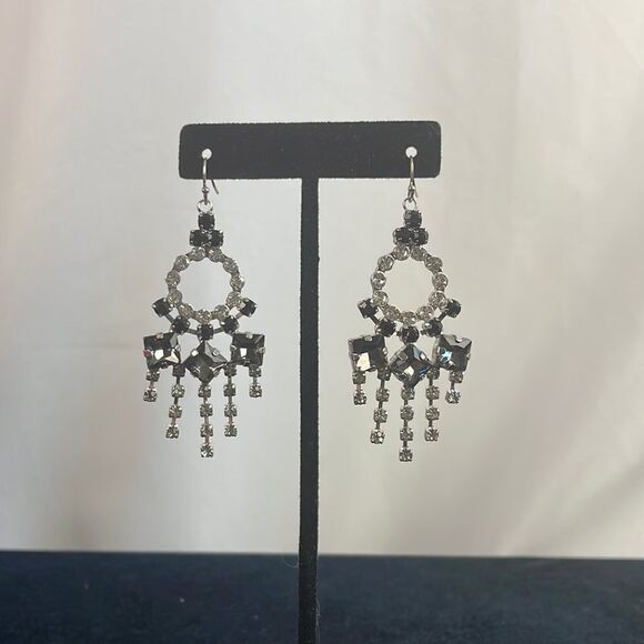 Lulu Frost Crystal Chandelier Earrings - Picture 2 of 6